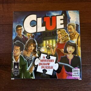 Clue‎ Mystery Jigsaw Puzzle 1000 Piece Bepuzzled Classics